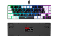 68 Keys Gaming Keyboard RGB Gaming Keyboard for Windows PC Laptop