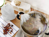 10Pcs Mesh Food Bags Filter Cotton Bags Muslin Bags