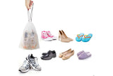 Clear Drawstring Travel Shoe Storage Bags for Packing