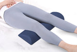 Knee Pillow Foot Pillow Half Moon Bolster Pillow For Legs Ankles