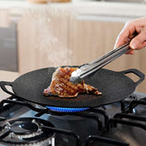 Korean Nonstick BBQ Grill Pan for Stovetop Barbecue