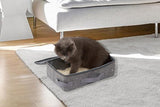 Foldable Portable Travel Litter Box for Cats