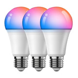 3Pack Smart LED Spotlight Rgbcw Wifi 12w Adjustable Multicolor