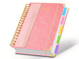A5 Notebook 300 Pages PU Leather Cover Journal with Ruler Bookmark