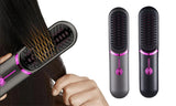 Portable Cordless Hair Straightener Brush