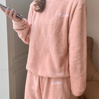 Women’s Fluffy Pyjamas Set