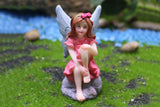 5Pcs Garden Ornament Fairy Statues Mini Garden Decor