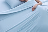Reversible Summer Cooling Blanket with Qmax 0.4 Nylon Spandex Breathable Cooling Bed Quilt Cooling Comforter