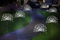 Set of 4Pcs Solar Firework Lights