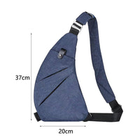 Multifunctional Anti-theft Sling Chest Bag Crossbody Bag