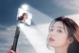 1.7m Extendable Selfie Stick Tripod with Bluetooth Remote and 2 LED Fill Lights