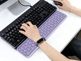 Ergonomic Keyboard Wrist Rest Pad Integrated Wrist Support for Gaming and Office