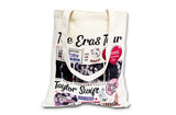 Taylor Swift Inspired Canvas Tote Bag