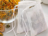 10Pcs Mesh Food Bags Filter Cotton Bags Muslin Bags