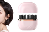 Mini Hair Straightener Rechargeable Wireless Portable Hair Comb for Women