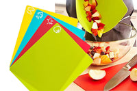 4Pcs Color Coded Cutting Boards Chopping Mats