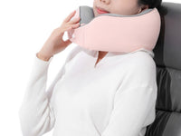 Portable Hump Detachable Neck Pillow with Storage Bag