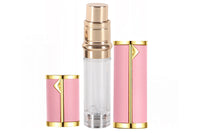 5ml PU Leather Refillable Perfume Spray Travel Atomizer Bottle Perfume Container