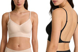 3pcs Women Seamless Bra No Underwire Backless Bralette Push Up Bra
