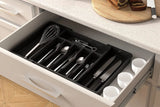 Expandable Utensil Tray Kitchen Drawer Organizer for Forks Knives