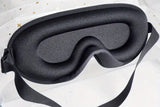 3D Contoured Blackout Adjustable Sleep Eye Mask