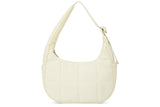 Small Puffer Crescent Shoulder Bag for Women