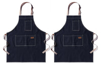 Cowboys Aprons Jean Apron For Grill Restaurant Bar Shop Cafe