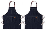 Cowboys Aprons Jean Apron For Grill Restaurant Bar Shop Cafe