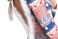 Women Christmas Romper Shorts