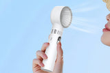 Bladeless Fan Digital Display 5 Speeds Desk Fan
