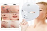 7 Colors Led Facial Mask Neck therapy Mask for Skin Rejuvenation