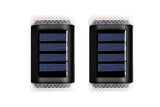 4Pcs Solar Powered Door Fence Wall Lights Water-Resistant Garden Lamp