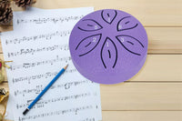 Rain Drum for Outside Garden Steel Tongue Drum Rain Chime Handpan Drum