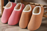 Women Fleece Floor Slippers Shoes