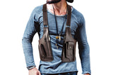 Outdoor Double Shoulder Armpit Bag with Multiple Pockets