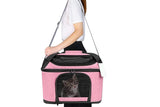 Breathable Pet Carrier Shoulder Bag Foldable Pet Travel Bag for Cats