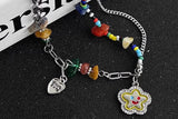 4pcs Women's Pendant Necklace Trendy Hoodie Sweater Chain