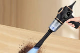 Cordless Desktop and Car Vacuum Cleaner with Blow & Suction Functions and Digital Display