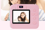 Kids Instant Print Digital Camera 1080P Selfie Video Camera with 32G TF Card