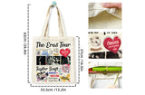 Taylor Swift Inspired Canvas Tote Bag