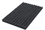 Chenille Fabric Bathroom Rugs Mat With Non Slip Rubber Backing