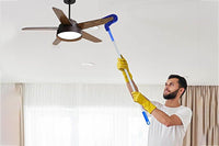 Cleaning Brush Flexible Detachable Handle Dust Cleaner Ceiling Fan Duster