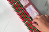 Mini Christmas Book Advent Calendar with 25 Book Ornaments