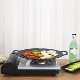 Korean Nonstick BBQ Grill Pan for Stovetop Barbecue