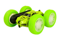 2.4 GHZ 4WD Double Sided RC Stunt Car 360 Degree Rotating Remote Control Crawler with Headlights