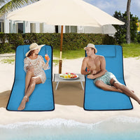 Folding 5-Position Adjustable Beach Chair