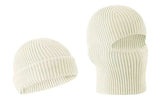 2-in-1 Balaclava Ski Mask Beanie Hats Windproof and Warm Face Mask for Men Women