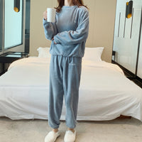 Women’s Fluffy Pyjamas Set