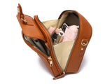 PU Leather Crossbody Bag with Card Slots Small Messenger Bag Shoulder Bag Purse