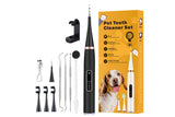 Dog Plaque And Tartar Remover Electric Dogs Teeth Cleaning Kit Ultrasonic Pet Teeth Cleaner